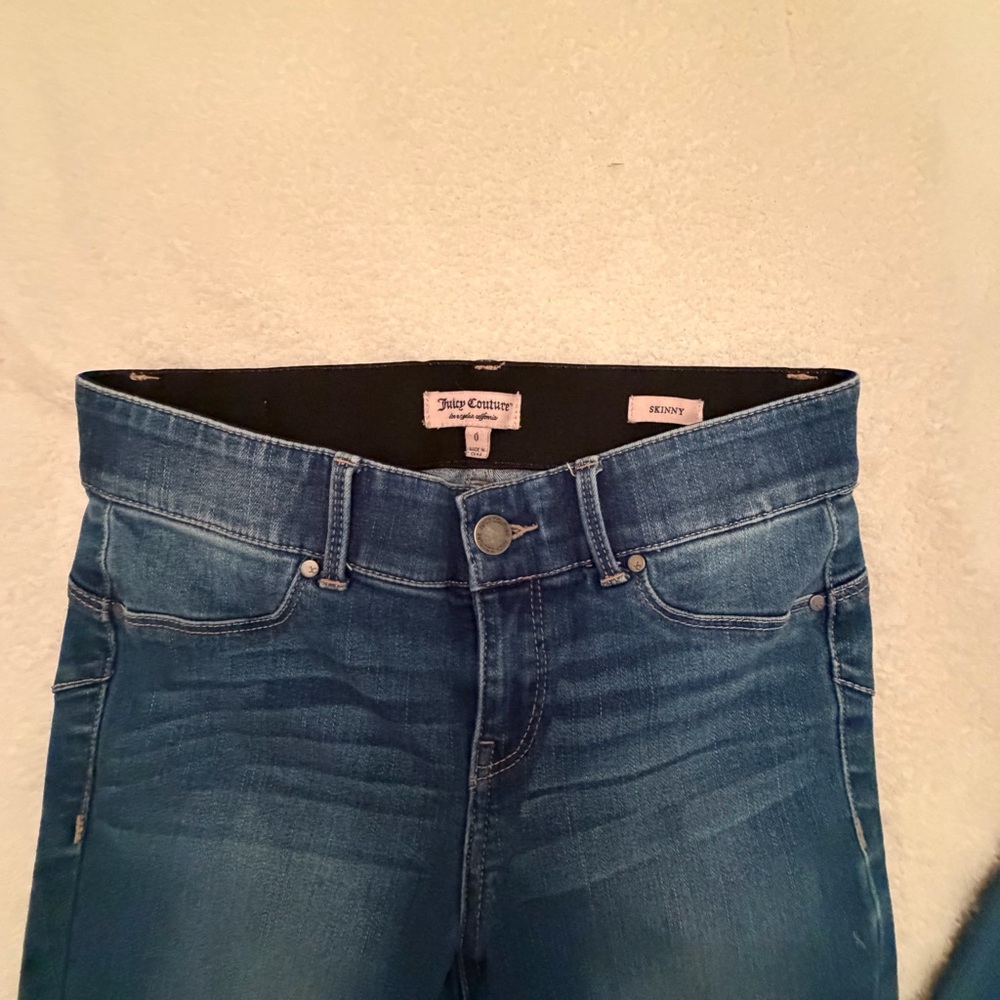 Juicy Couture Blue Skinny Jeans